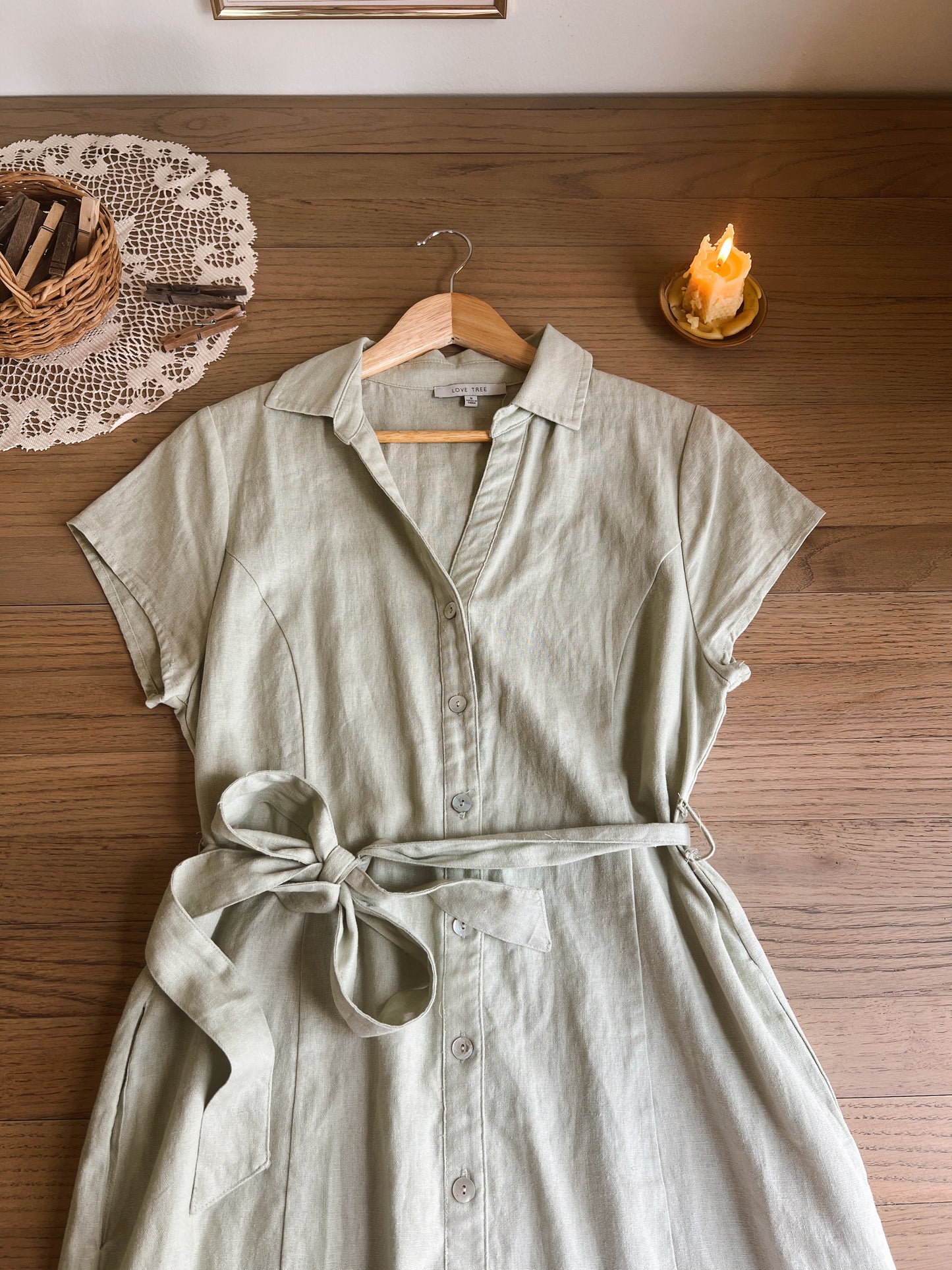 Gorgeous Linen Dress (S)