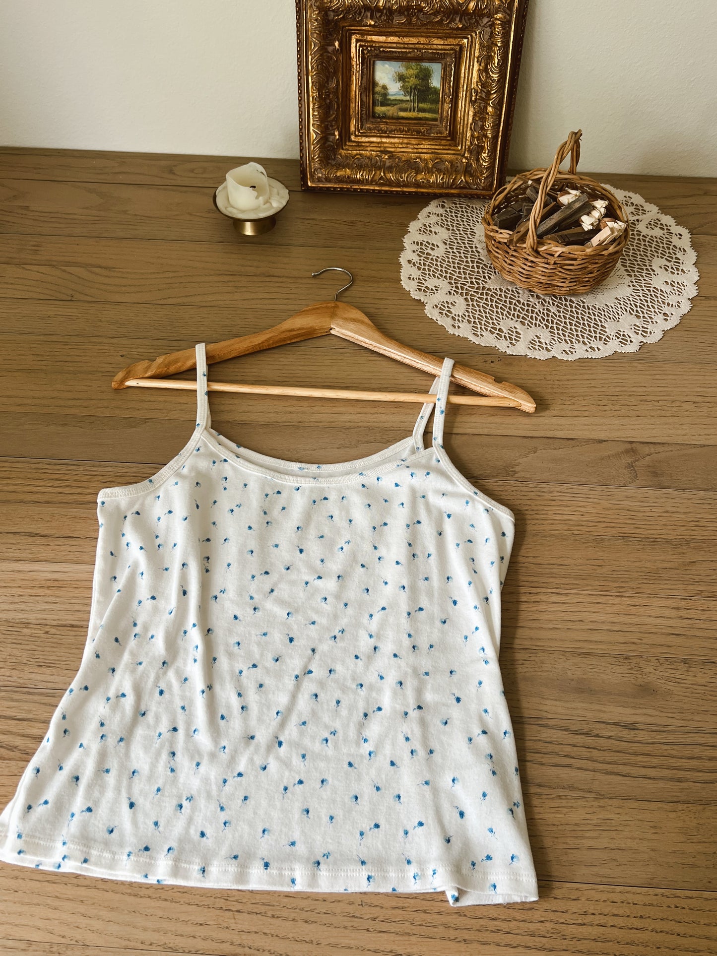 Dainty Cotton Tank (L/XL)