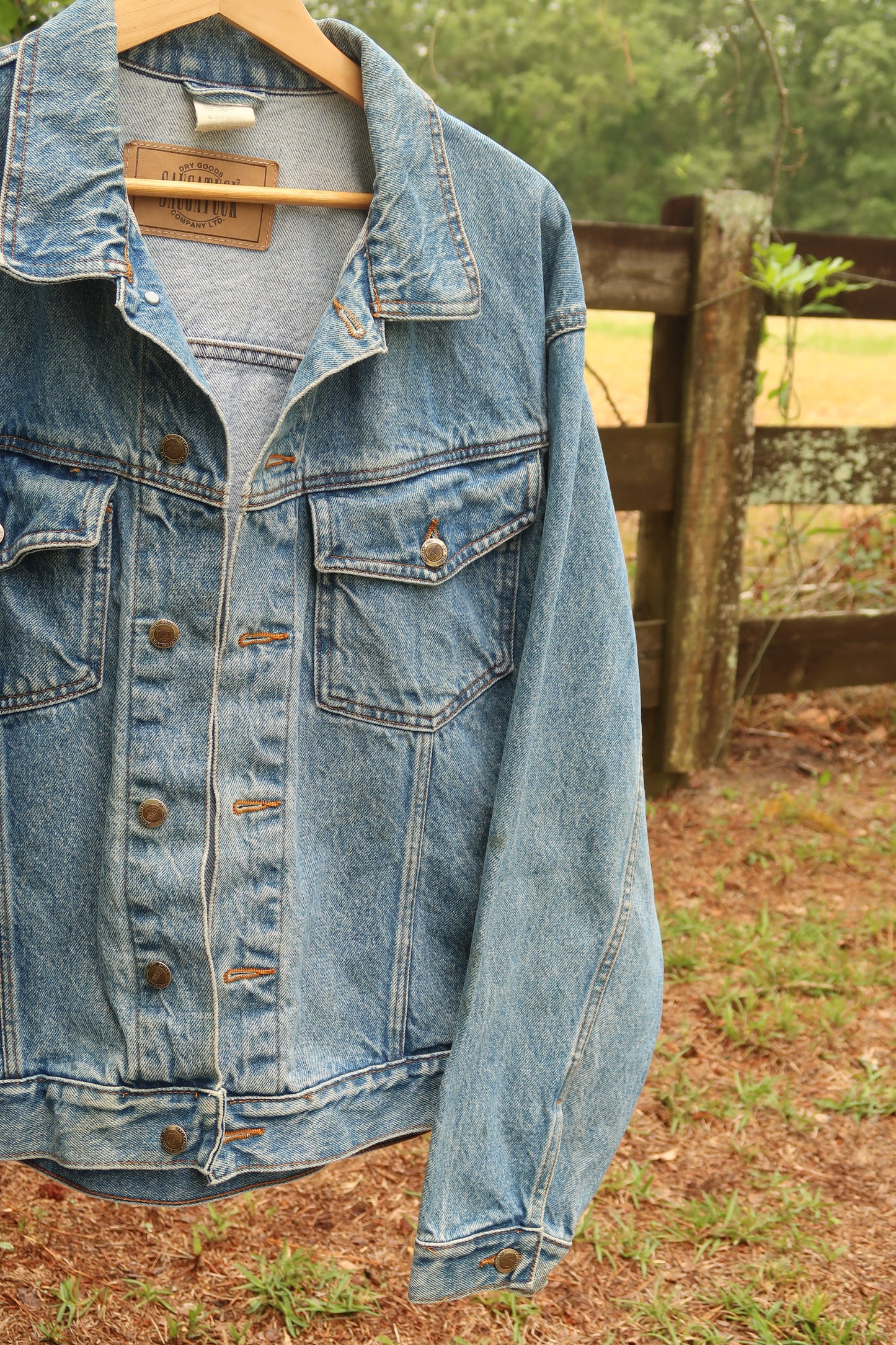 Vintage Denim Jacket (L)