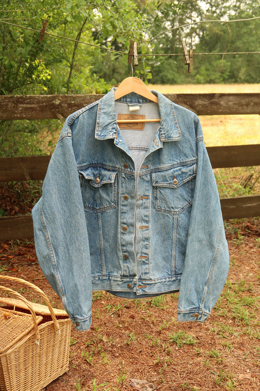 Vintage Denim Jacket (L)