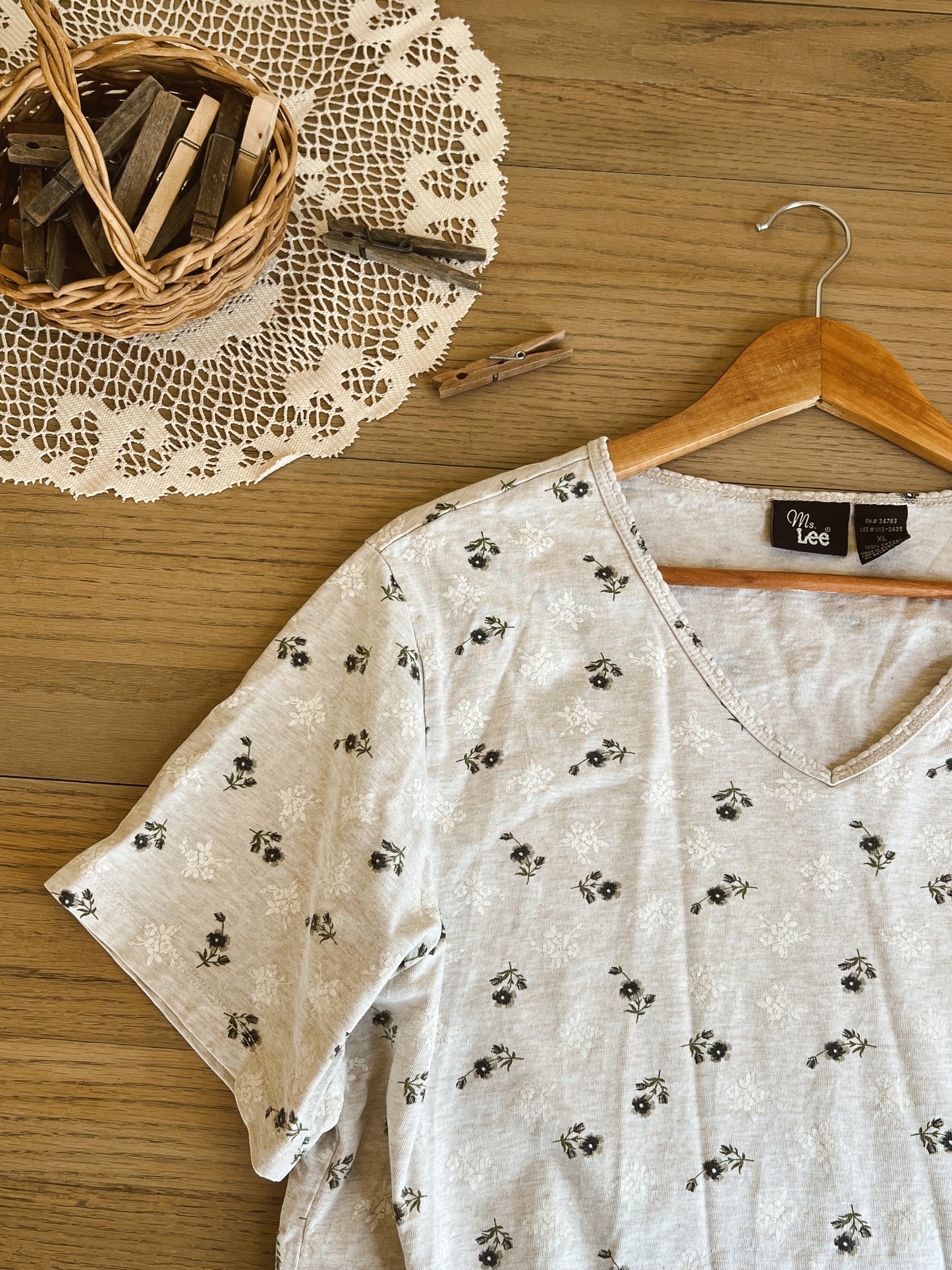 Precious Ms. Lee Floral Tee (XL)