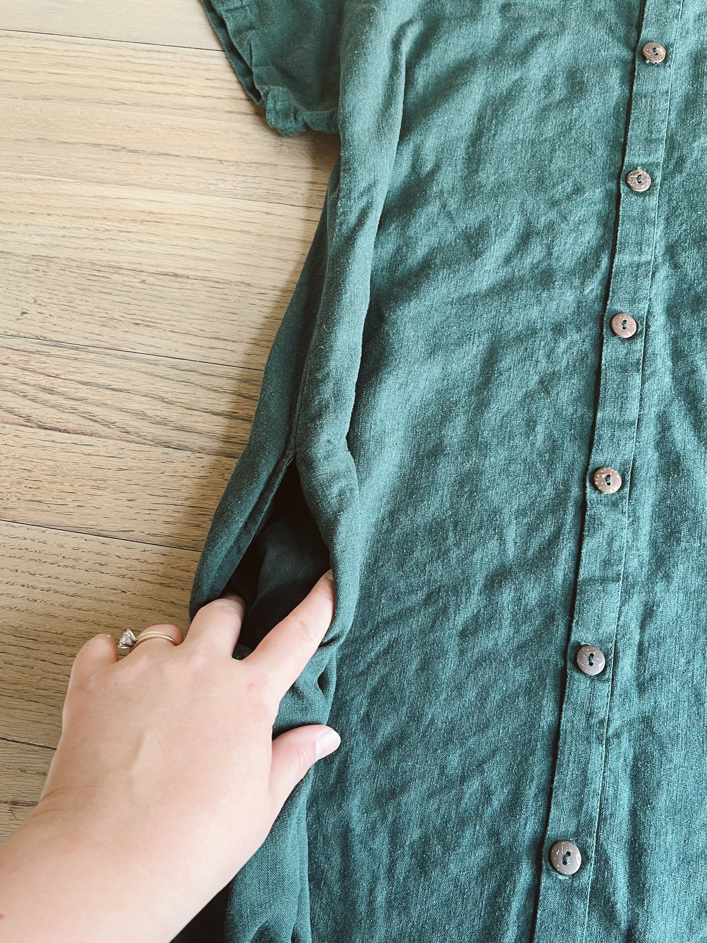 Linen/Cotton Dress (L)