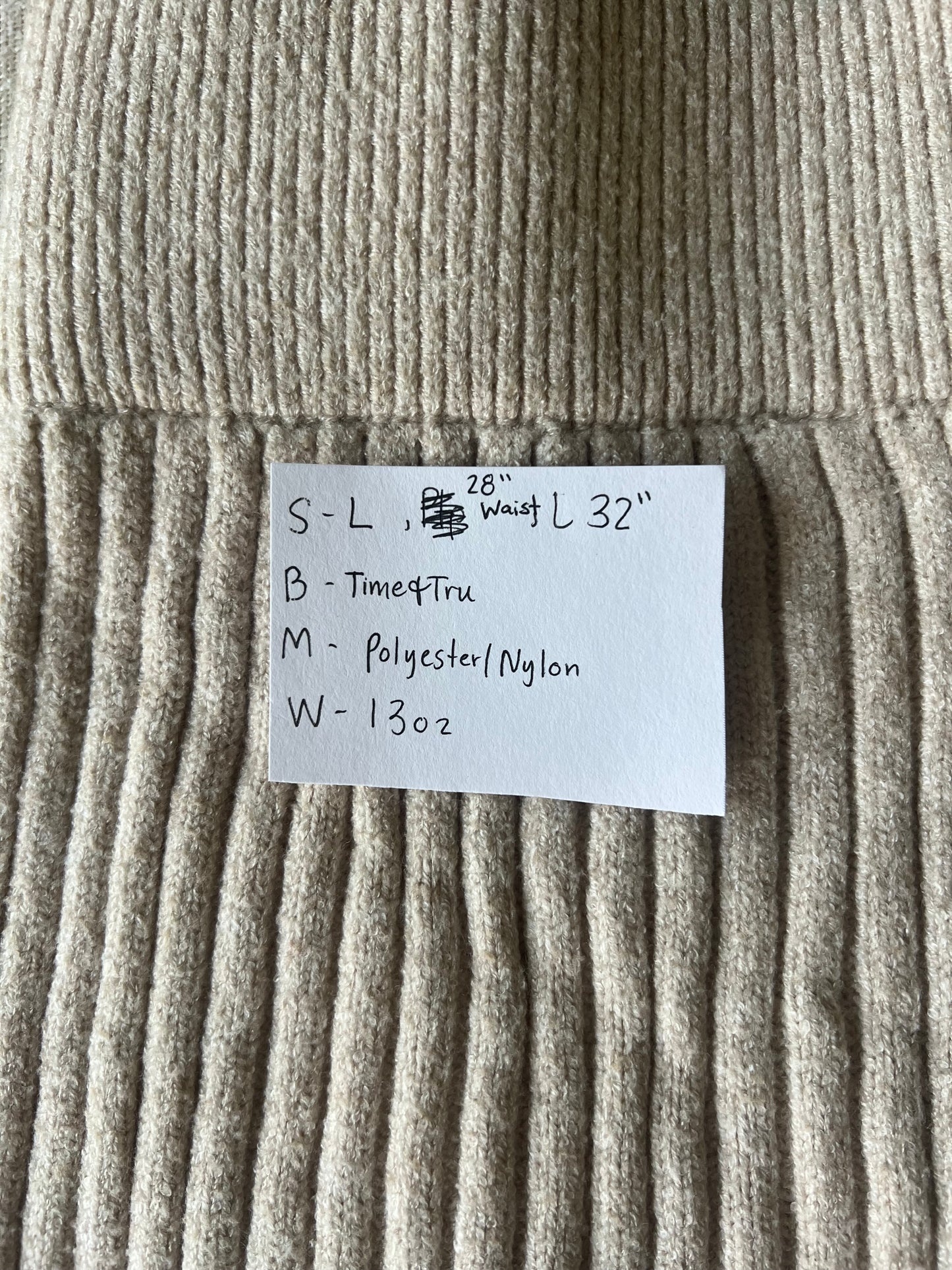 Cozy Knit Skirt (28-30” W)