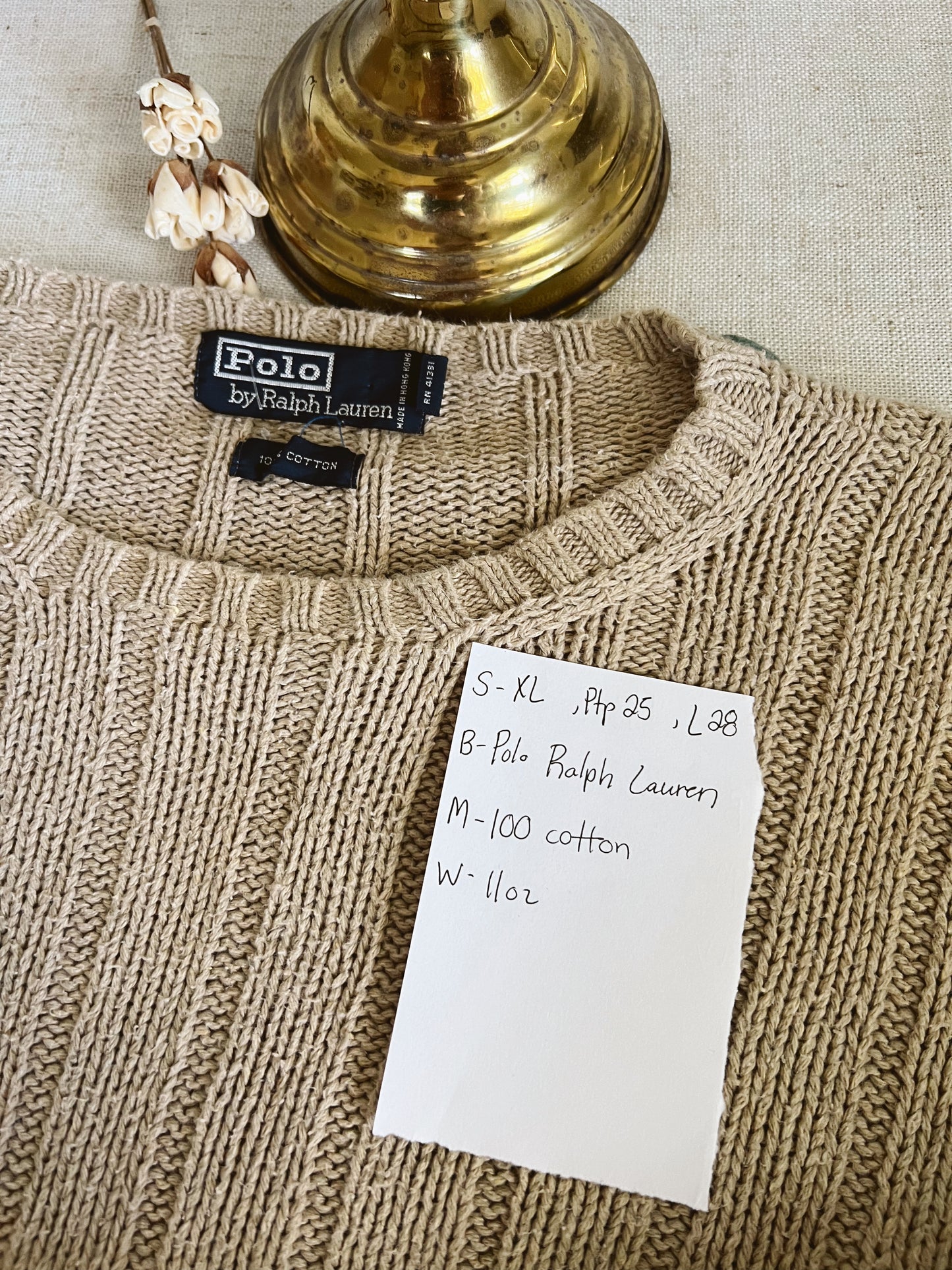 Vtg Ralph Lauren Sweater (XL)