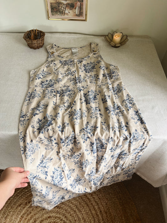 Vintage Linen Dress (L)