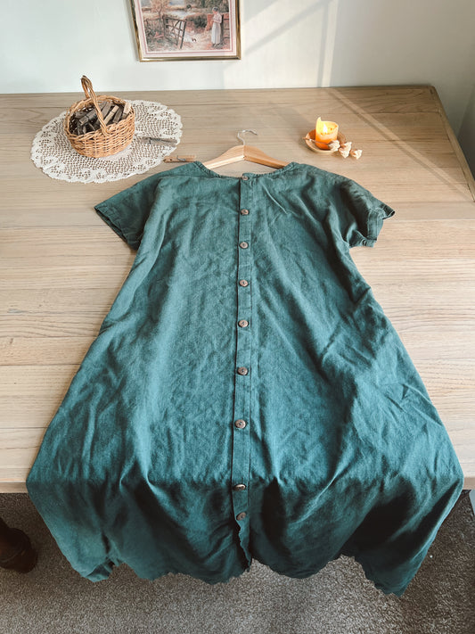 Linen/Cotton Dress (L)