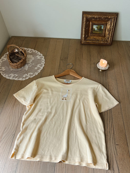 Butter Yellow Duck Tee (S)
