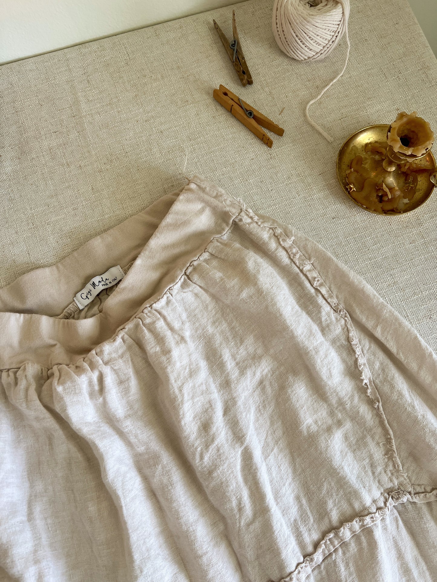 The PERFECT Linen Skirt (M)