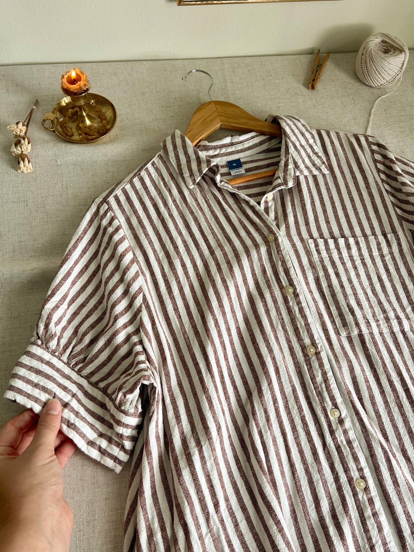 Linen Blend Dress (XL)