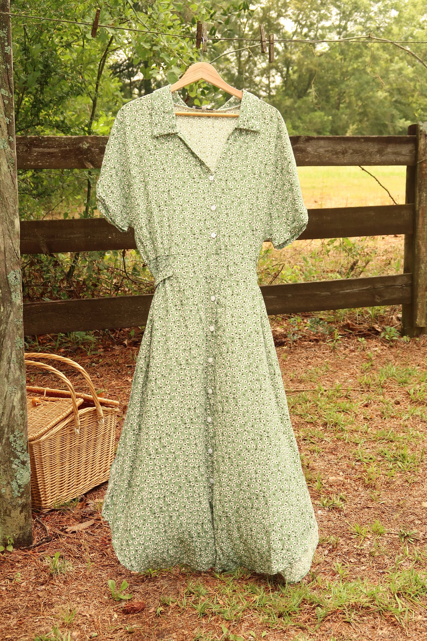 Floral Maxi Dress (XL)