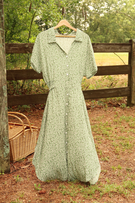 Floral Maxi Dress (XL)