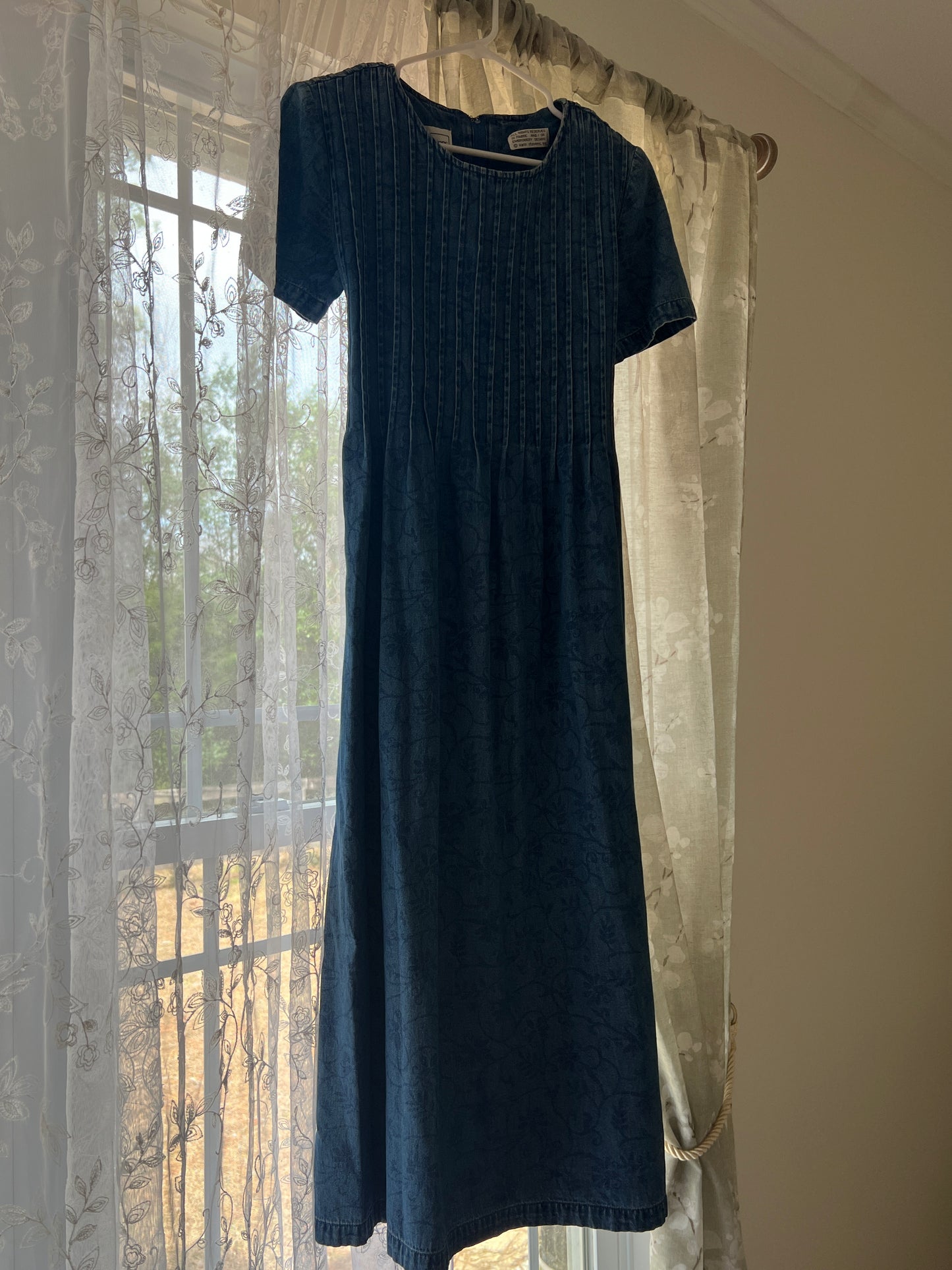Vtg Denim Dress (8)