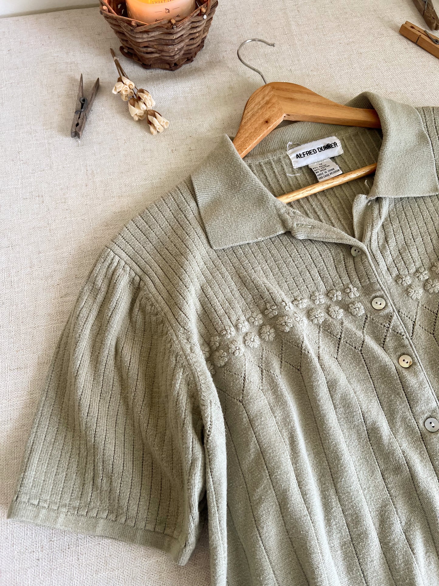 Dainty Floral Blouse (XL)
