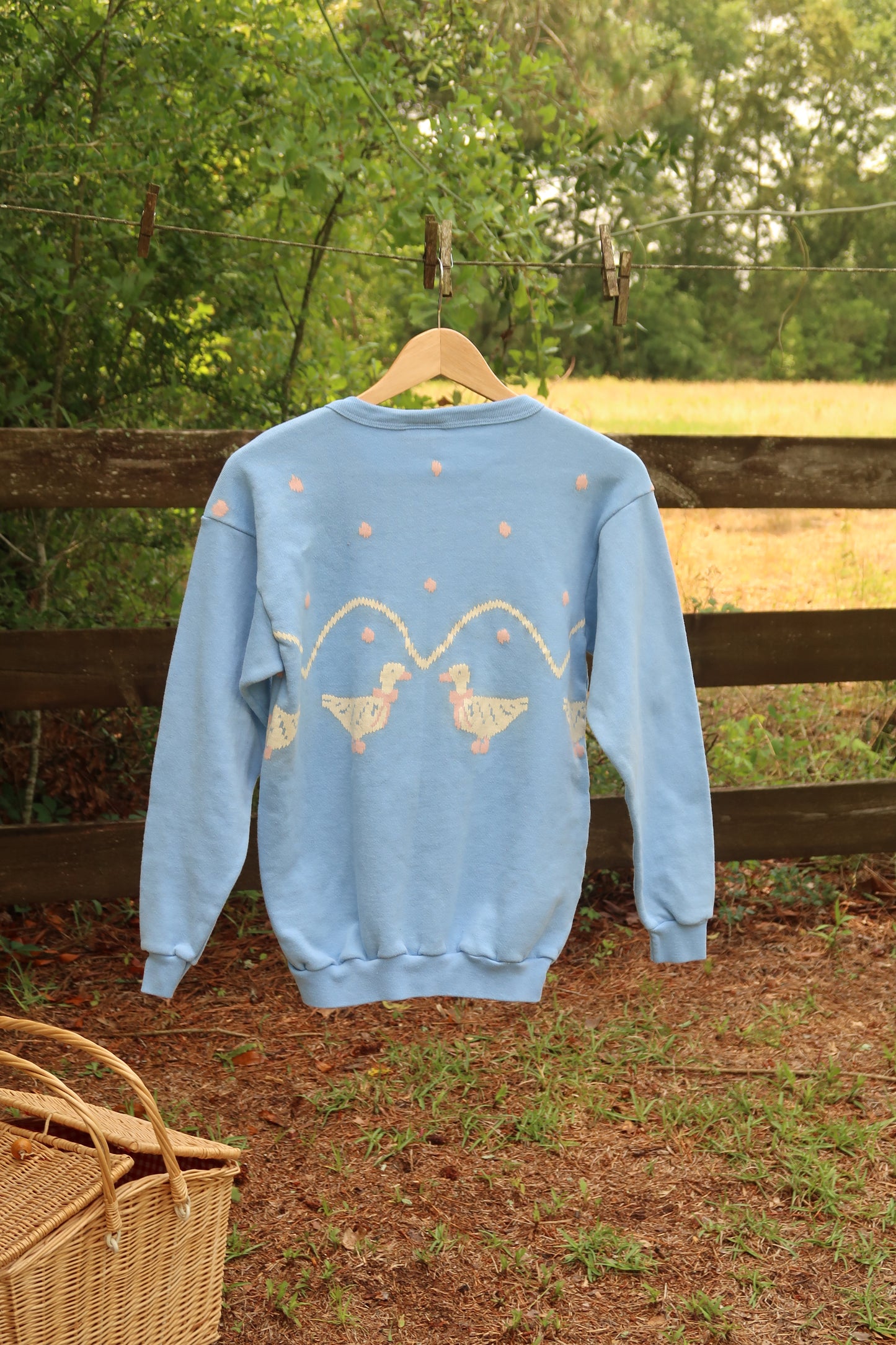 Vintage Duck Crewneck (XS-M)