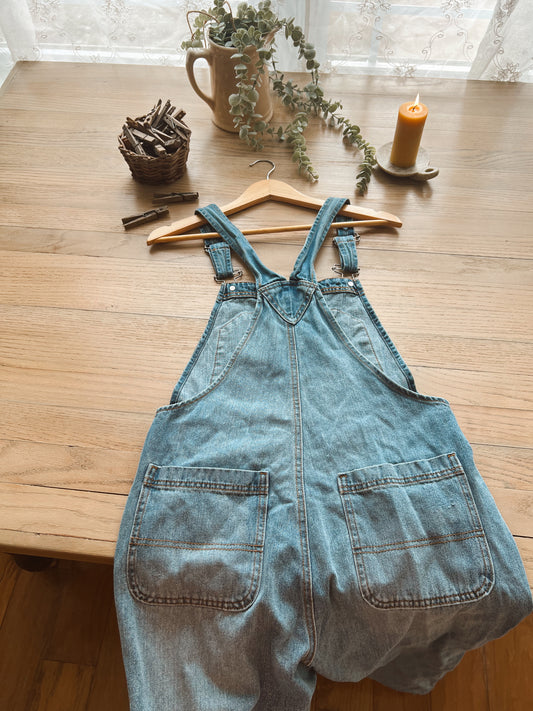 Denim Overalls (S)