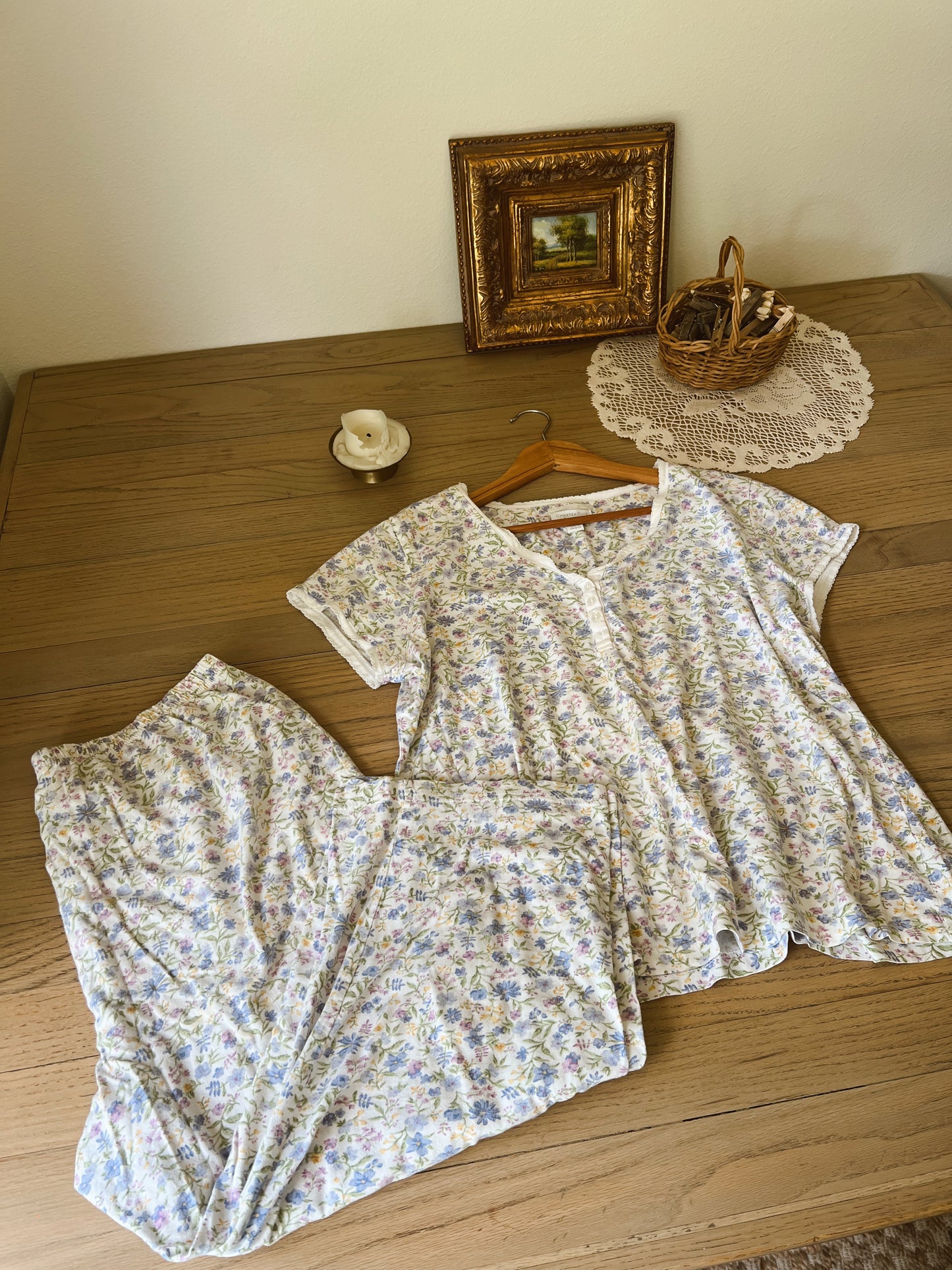 Vintage Floral Pj Set (L)