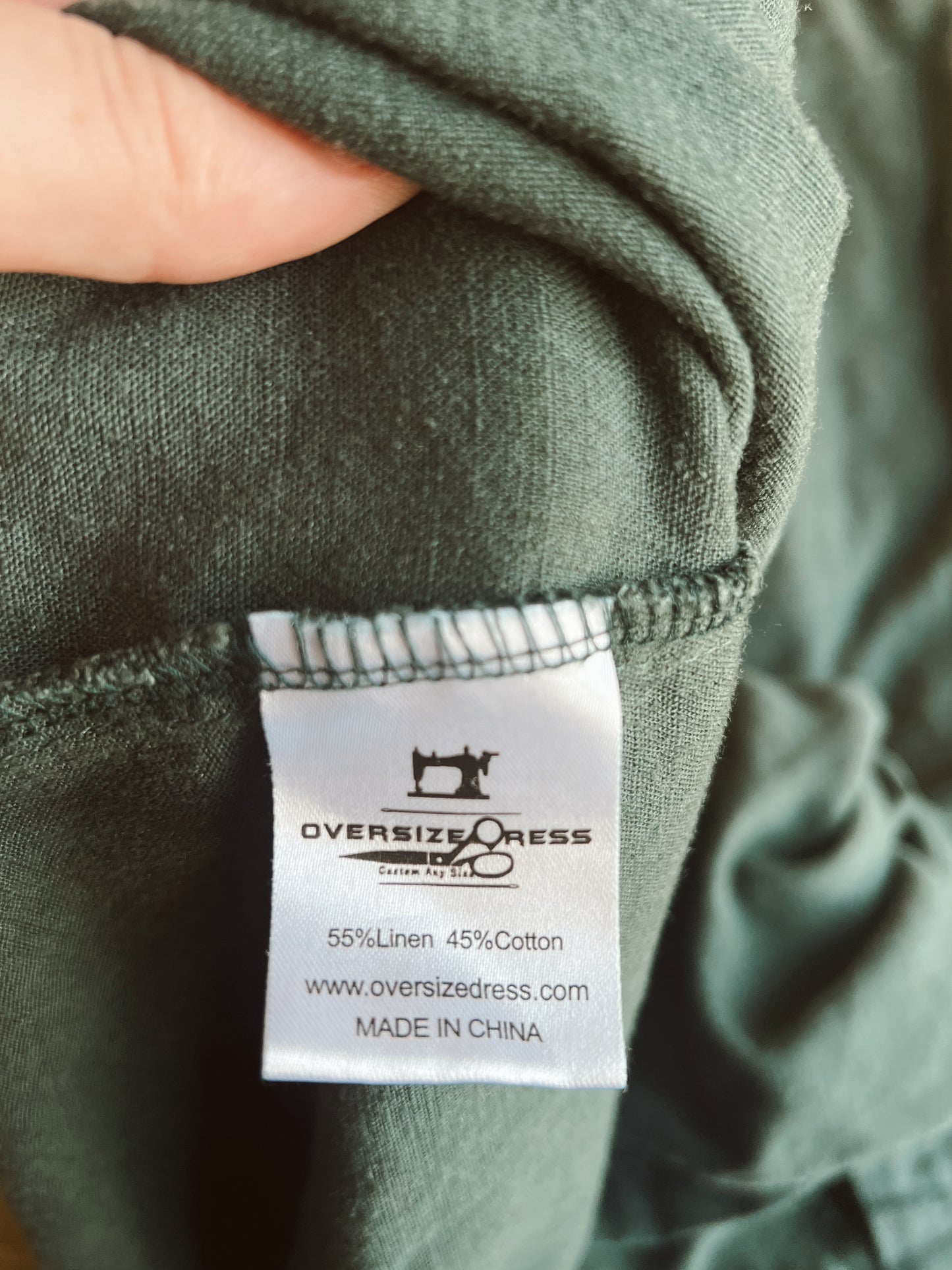 Linen/Cotton Dress (L)