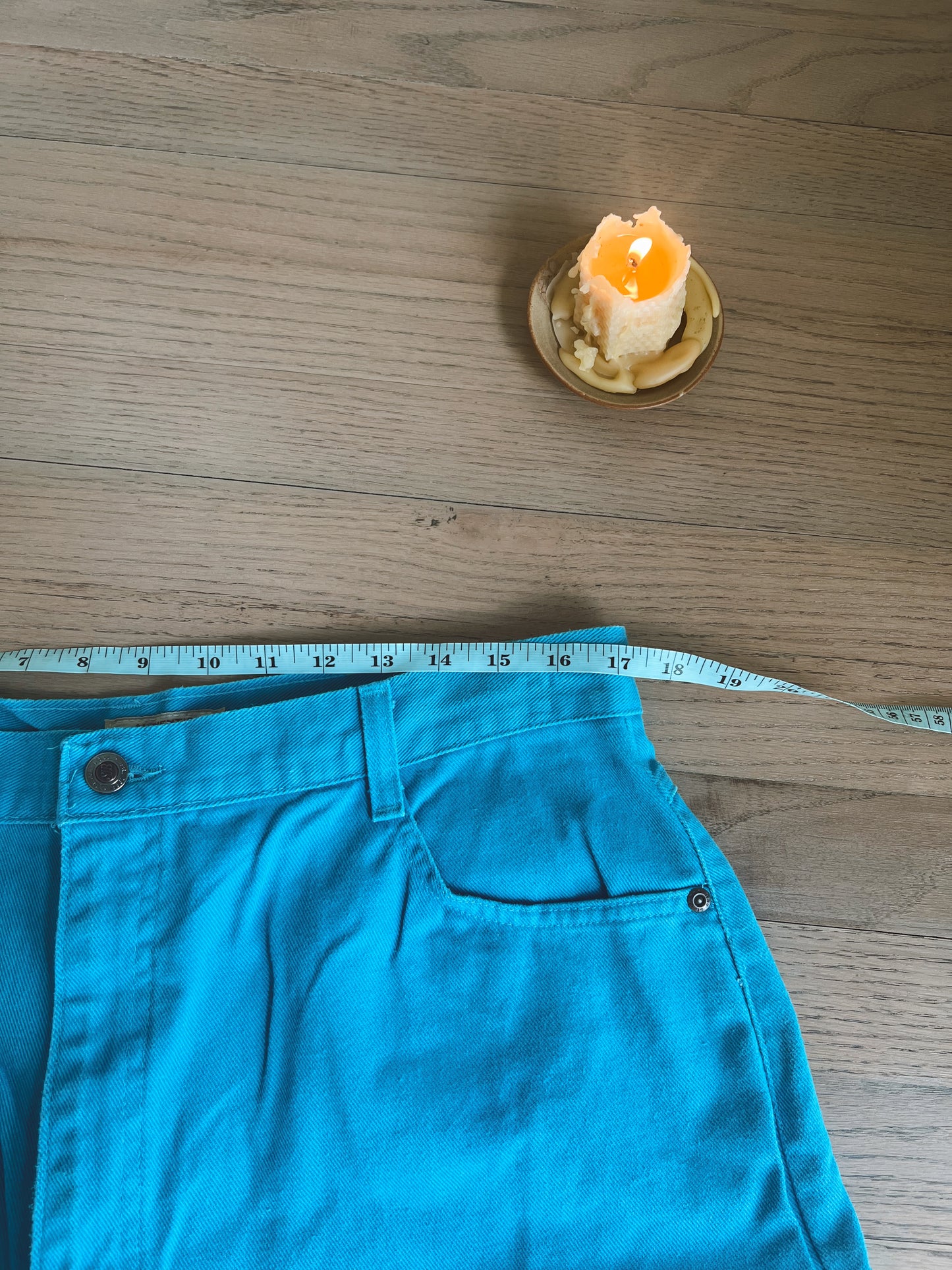Vintage Denim Shorts (34”W)