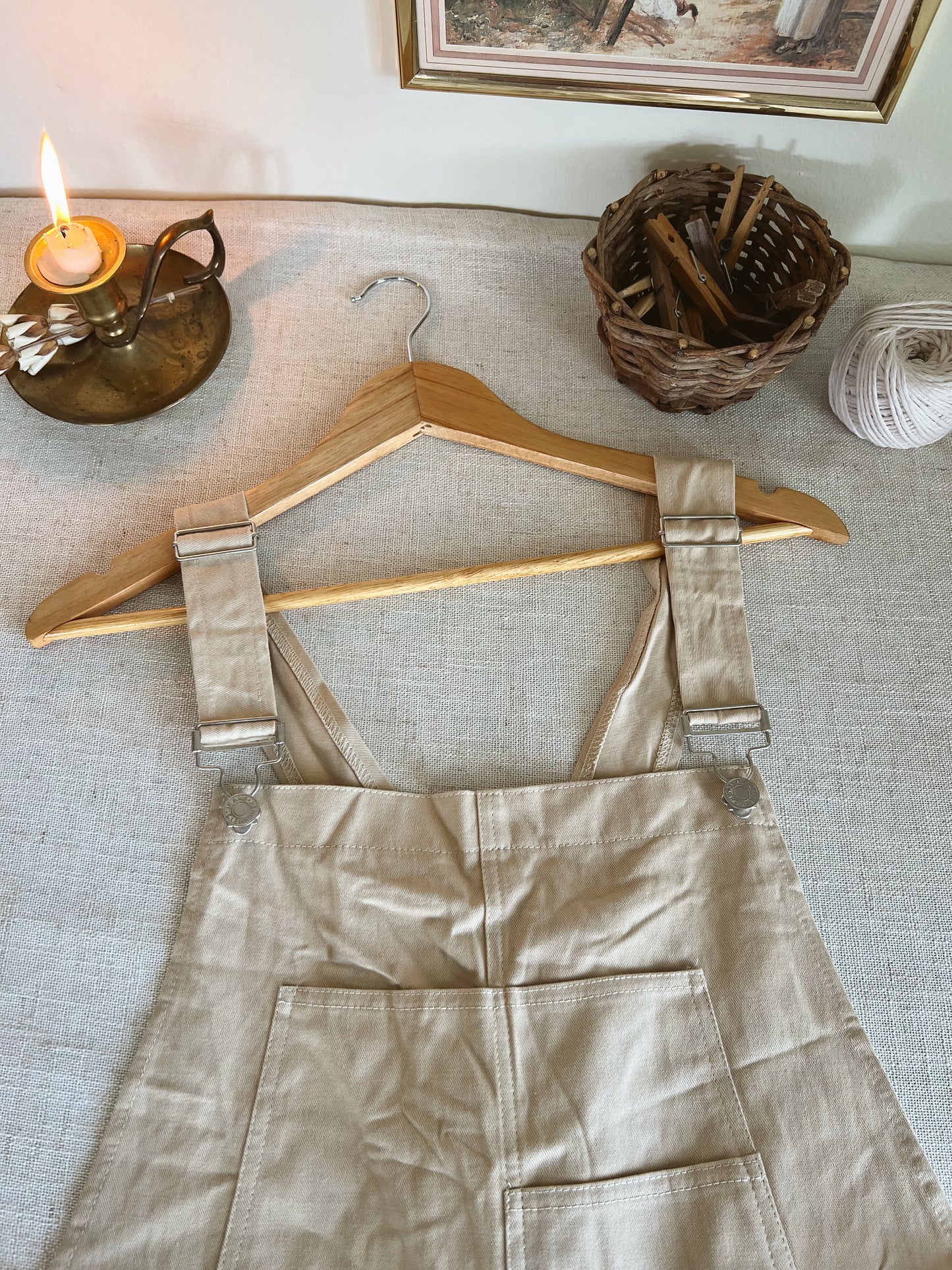 Cream Overalls (L)