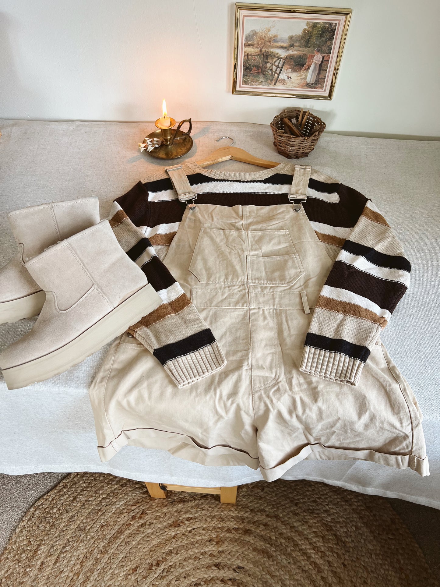 Vintage Striped Sweater (XL)