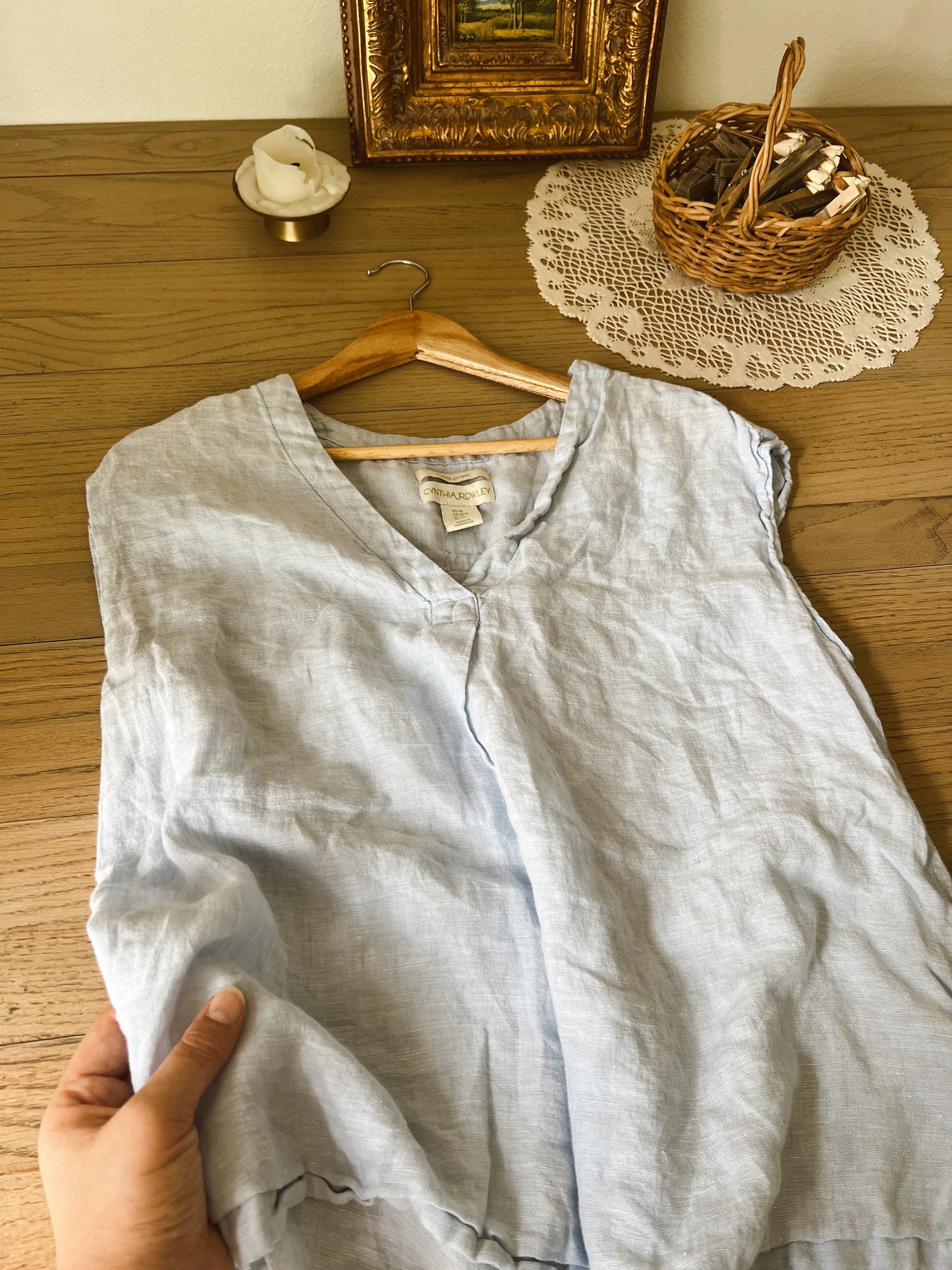 Linen Tank (M)