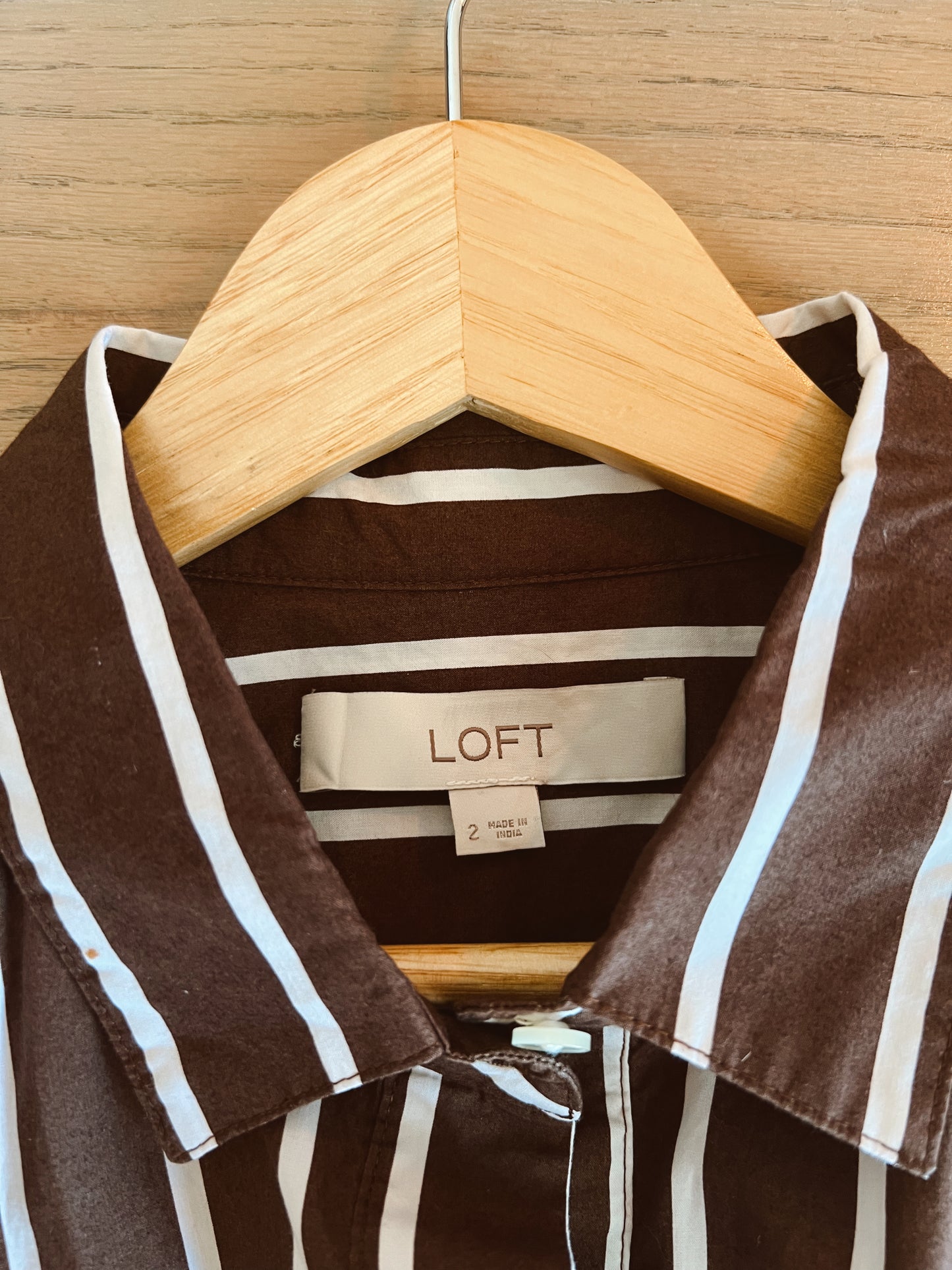 Loft Poplin Maxi Dress (2)