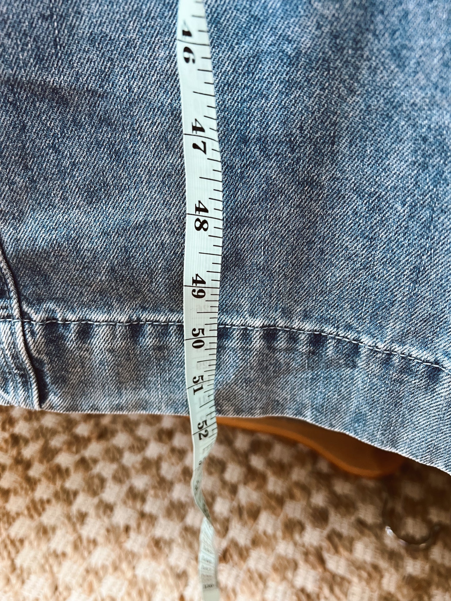 Neuflora Denim Overall Dress (XL)