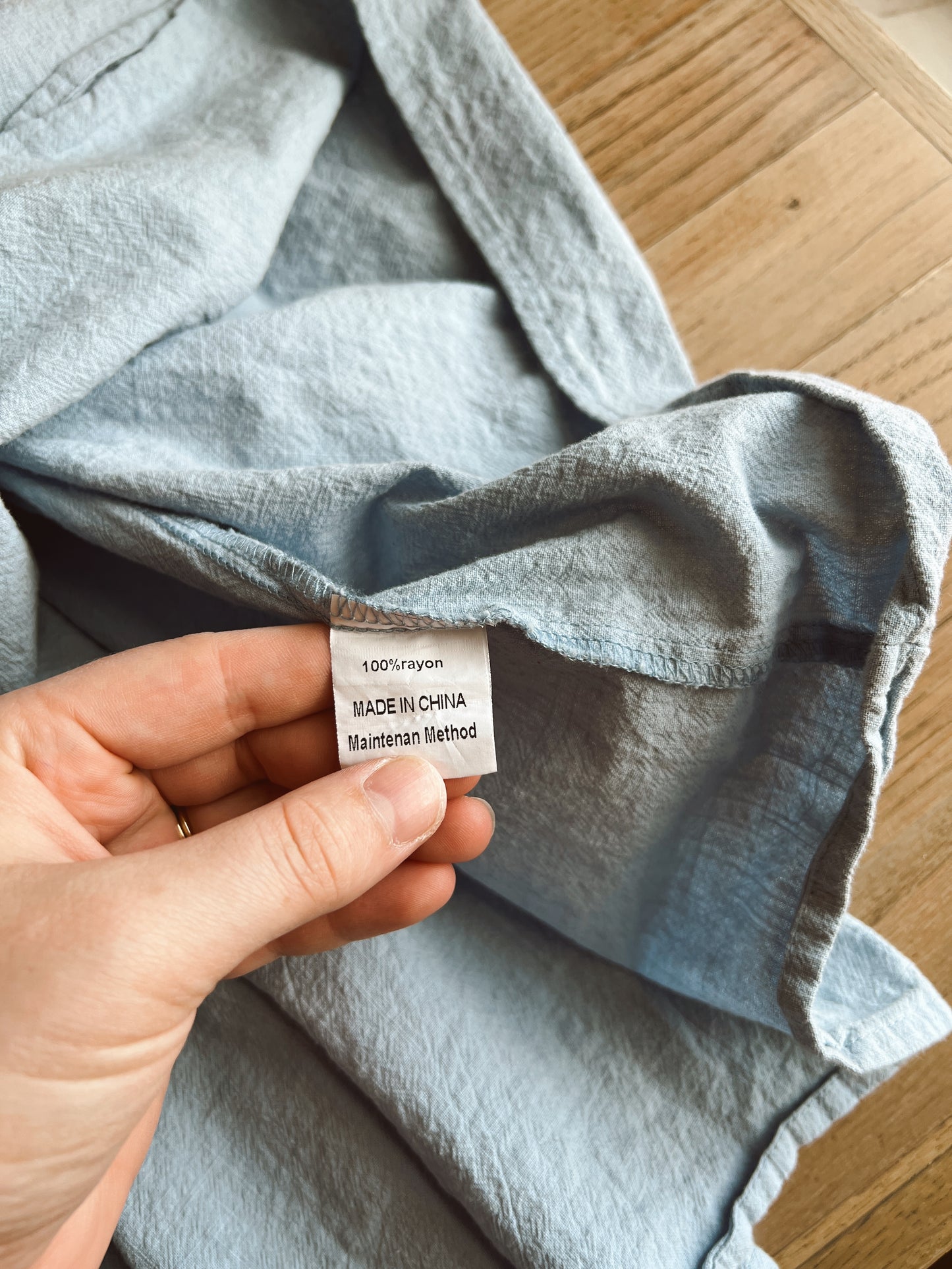 Dusty Blue Skirt (S/M)
