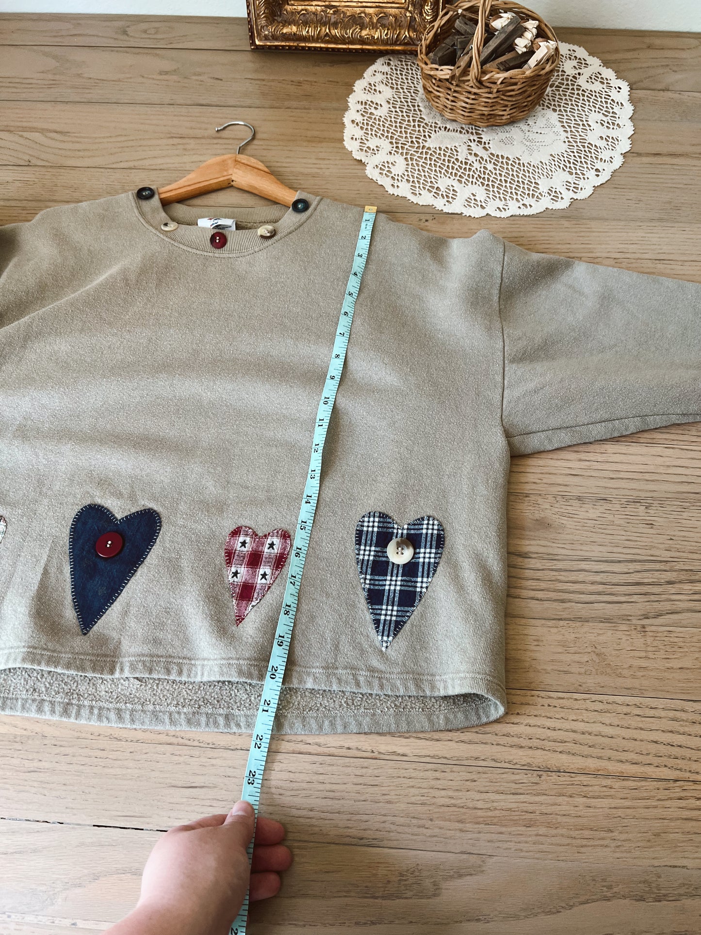 Vintage Heart Patchwork (XL)