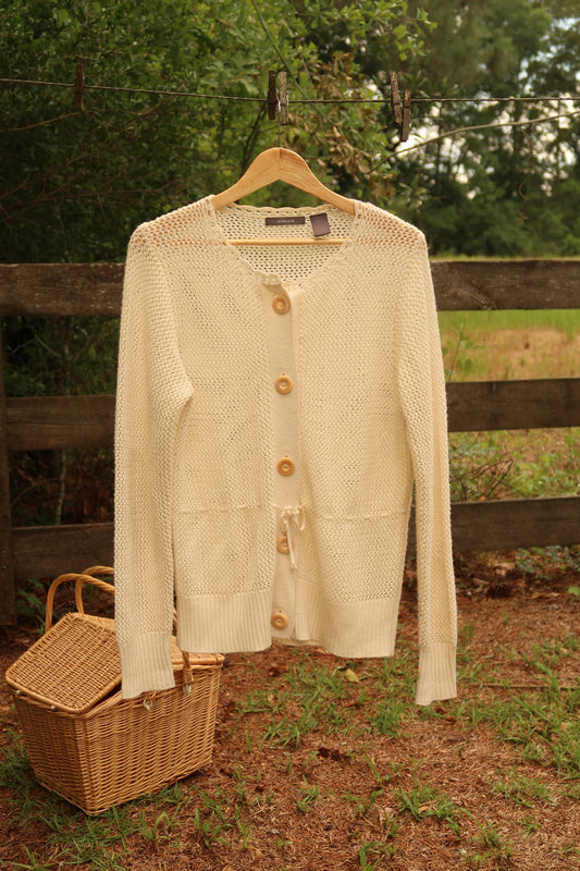 Vintage Wool Cardigan (L)
