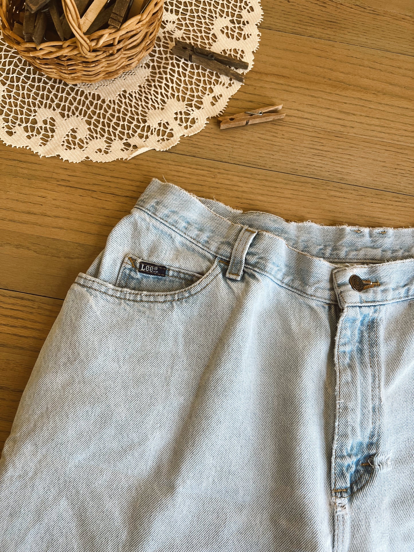 Lee Denim Shorts (36”W)
