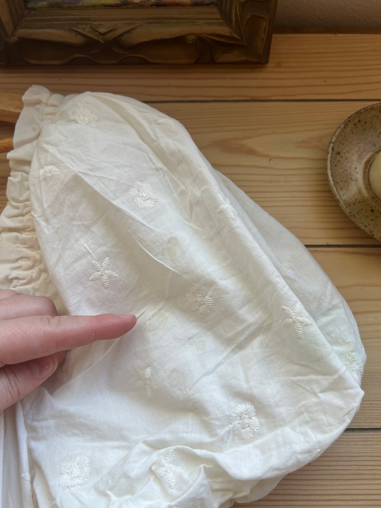 Dreamy Puff Sleeve Dress (M)