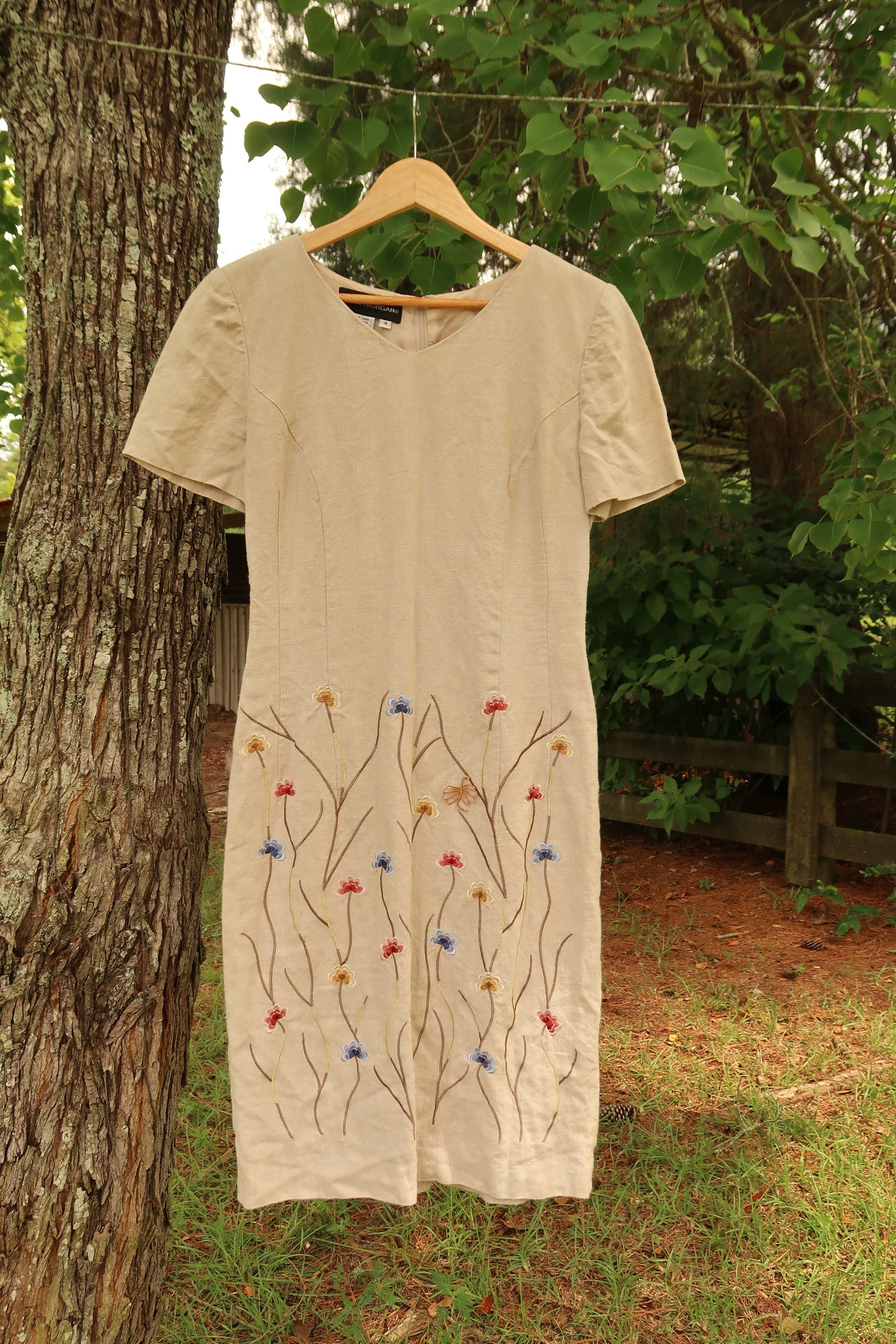Vintage Linen Dress (4)