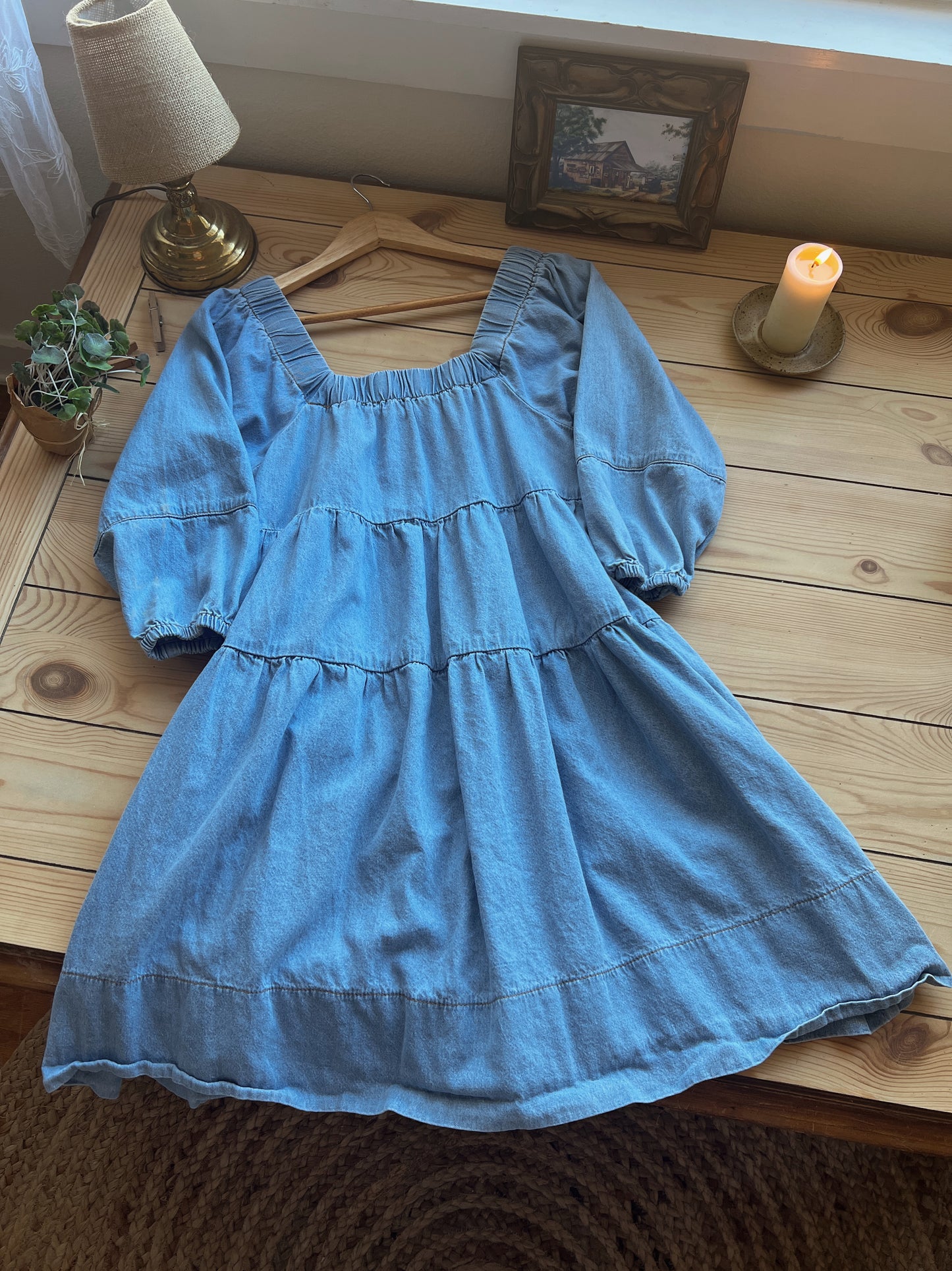 Denim Dress (L)