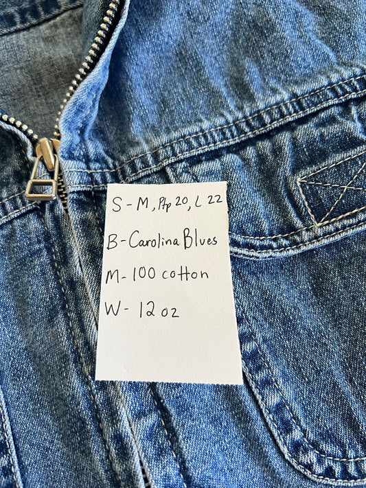 Vintage Denim Blouse (M)