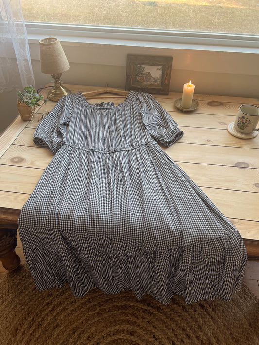 Gingham Dress (L)