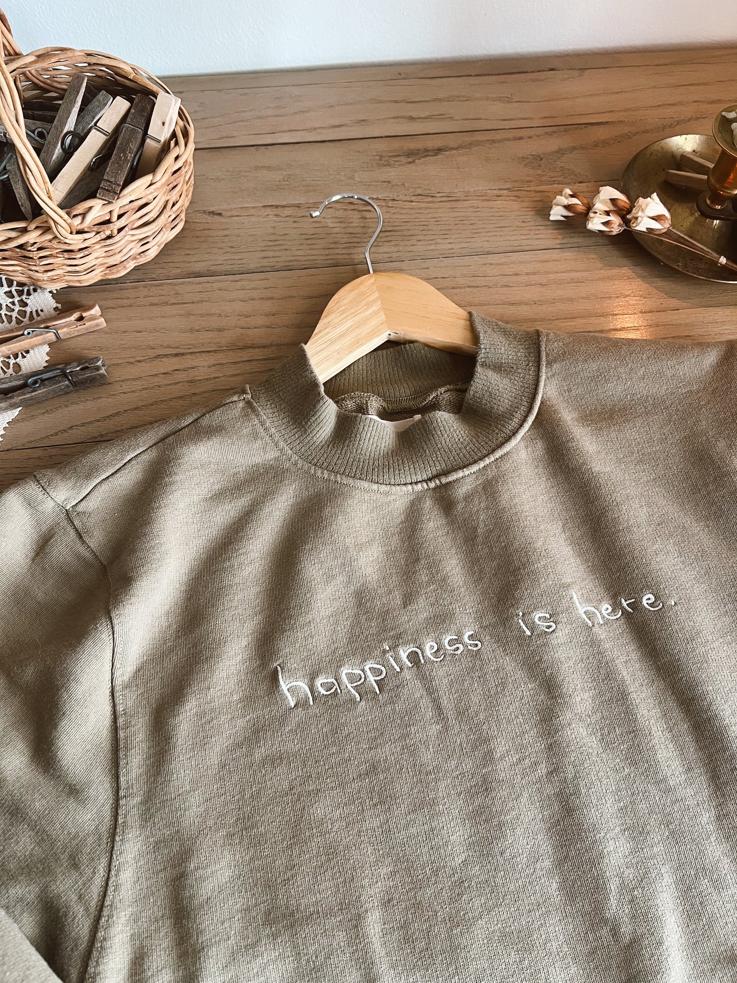 Happiness is Here Crew (L/XL)