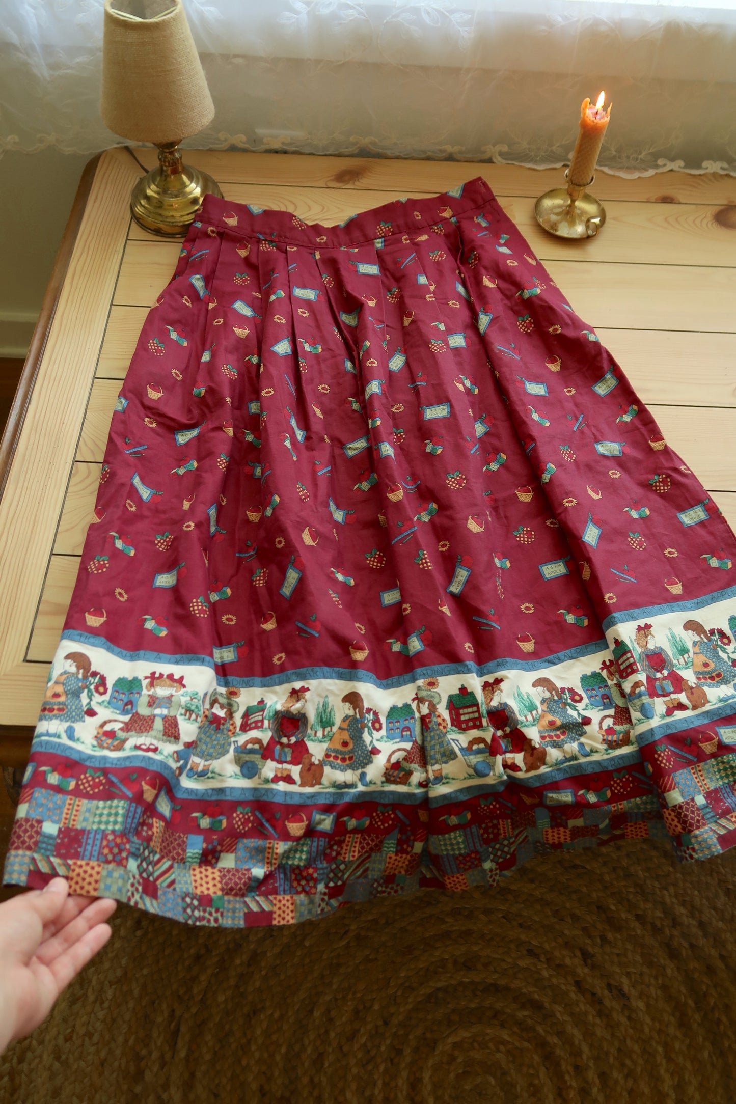 Vintage Handmade Teachers Skirt