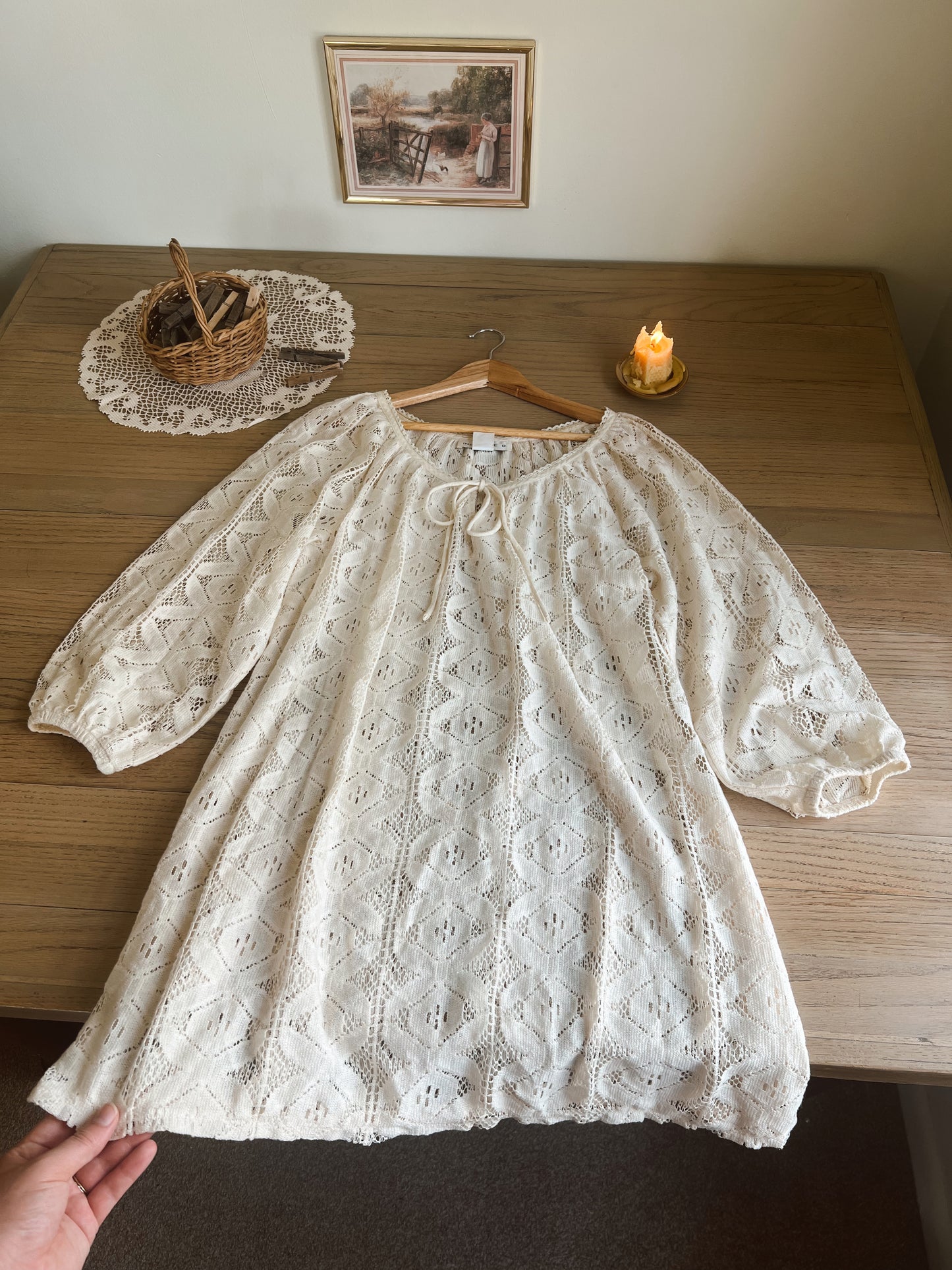Vinatge Dress/Cover Up (M)