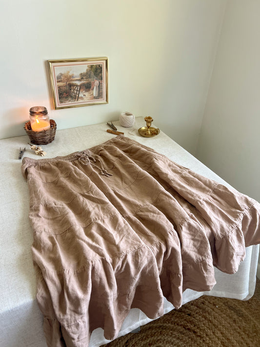 Linen Skirt (36”W)
