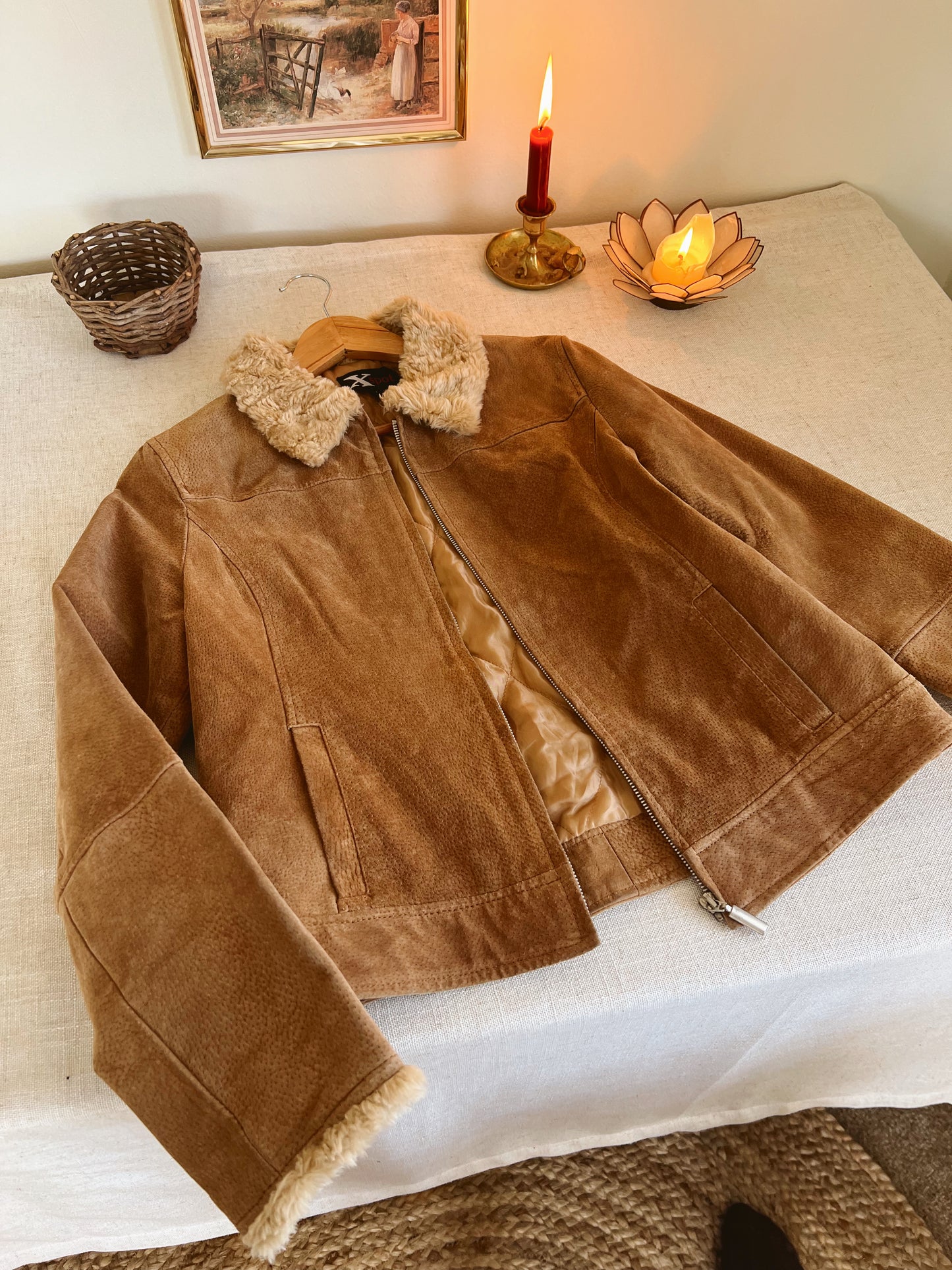 Vintage Leather Jacket (M)