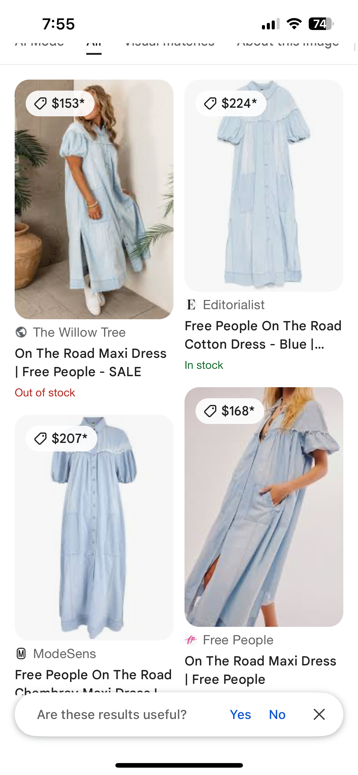 Free People Dress (L)