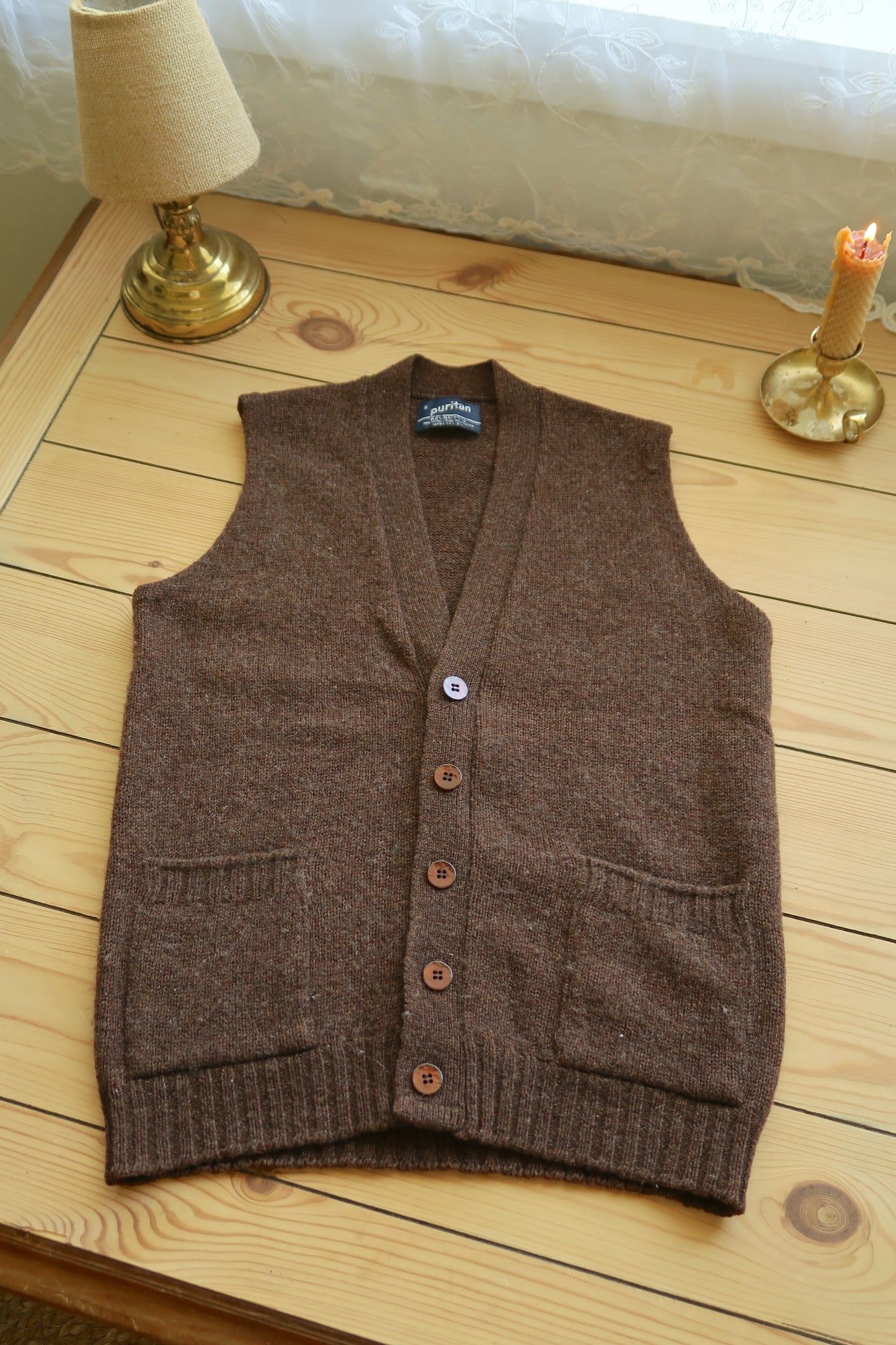 Wool Sweater Vest (S)