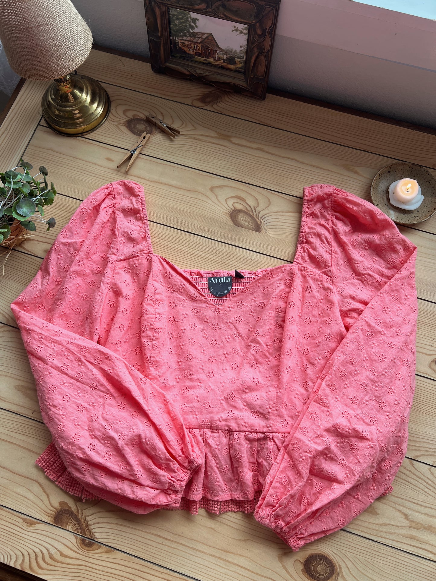Pink Blouse (XL)