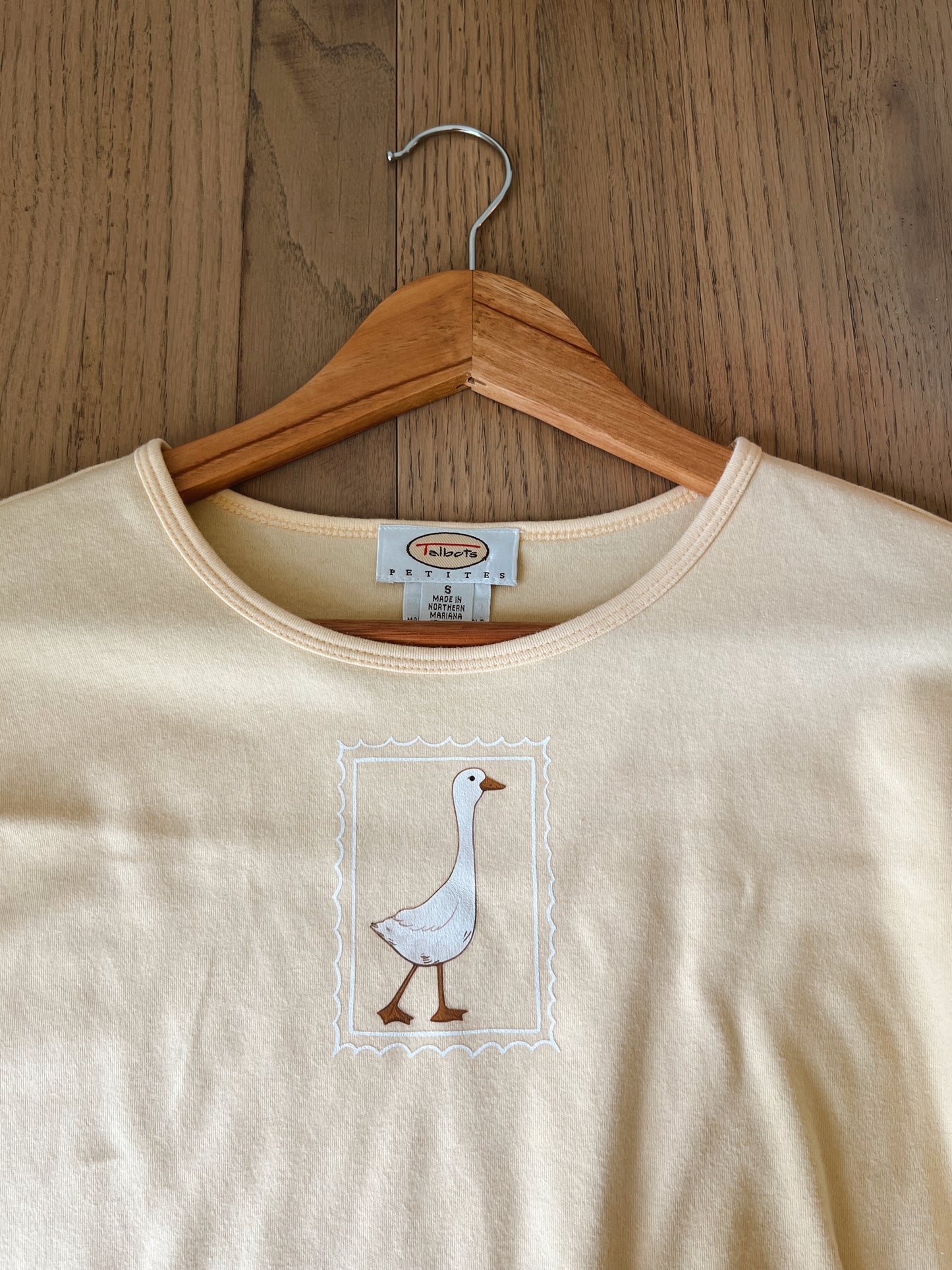 Butter Yellow Duck Tee (S)