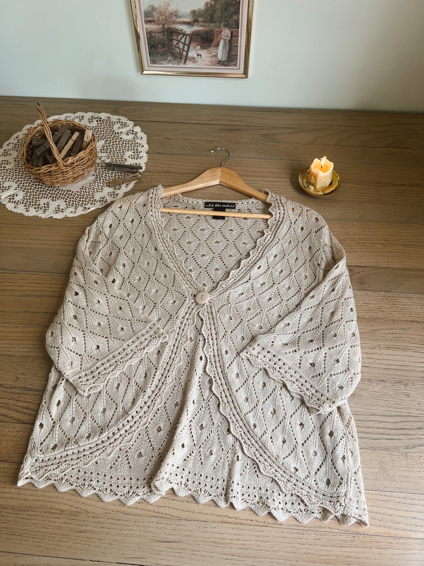 Adorable Knit Cardigan (2XL)