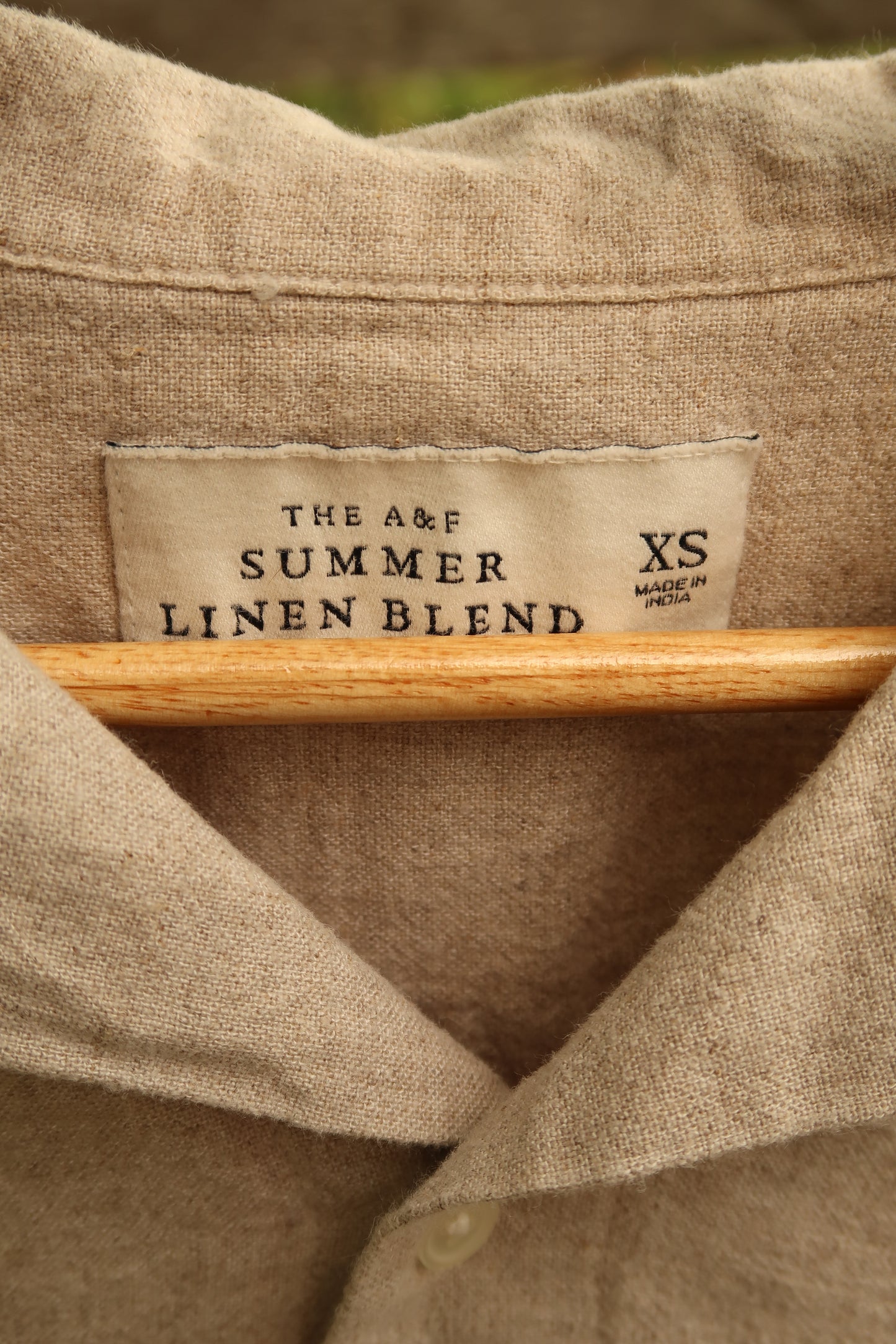 Linen Blend Blouse (XS/S)