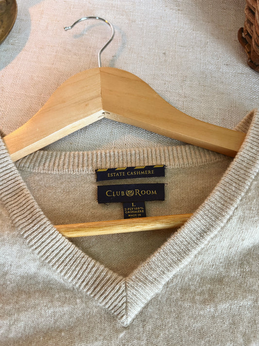 Vintage Cashmere Sweater (XL)