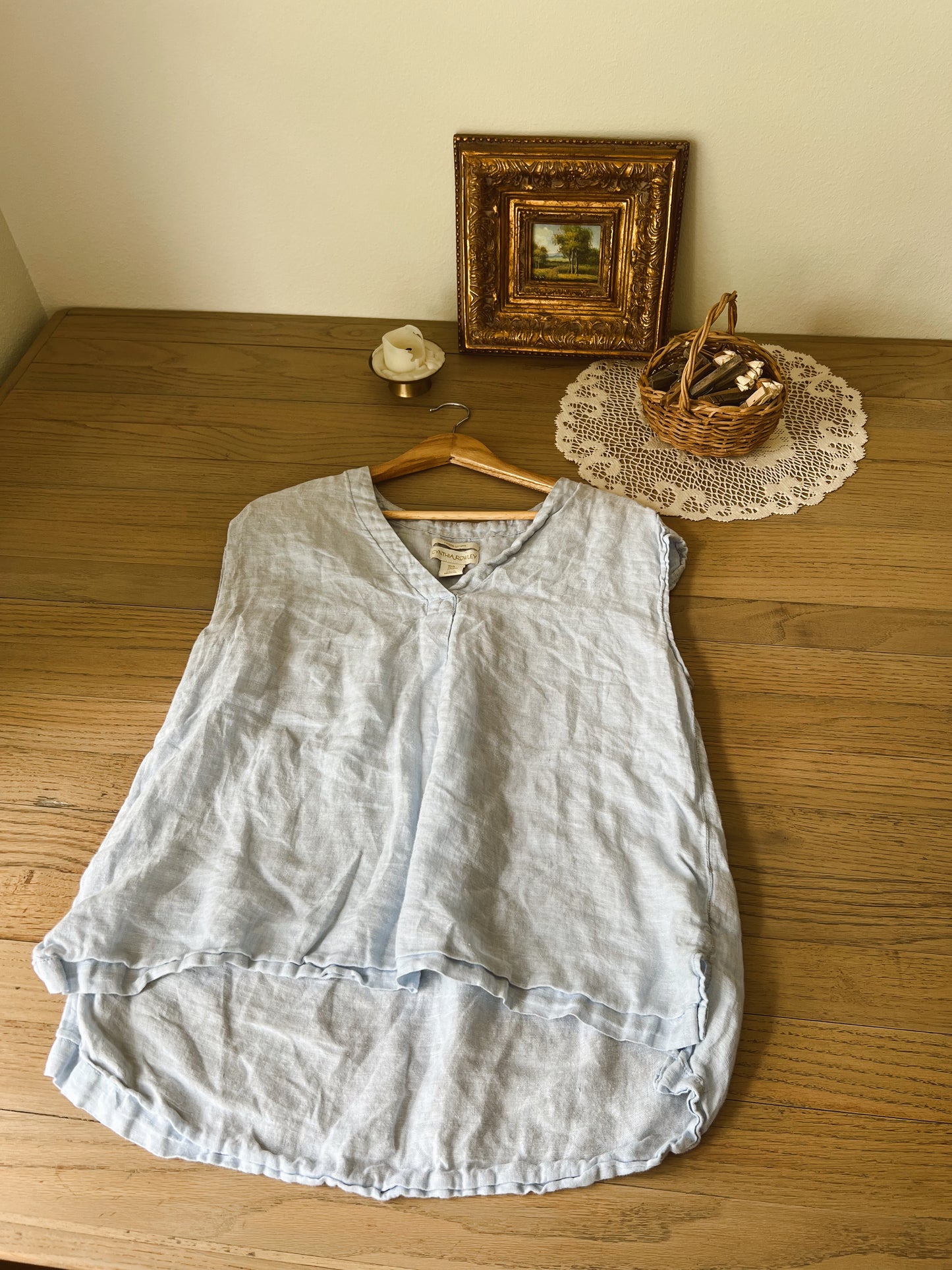 Linen Tank (M)