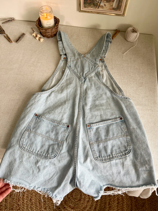Denim Shortalls (L)